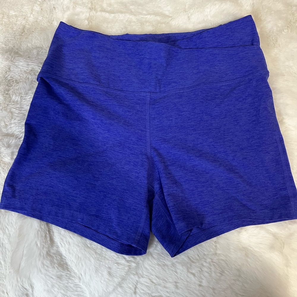Women's Blue Athletic Shorts